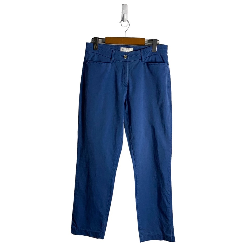Brax Feel Good Women's Blue Mara Summer Slim Chino Pants